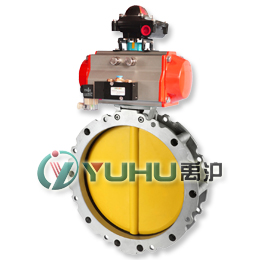 氣動(dòng)粉體蝶閥 配AT氣缸 