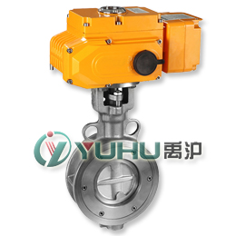 電動(dòng)調(diào)節(jié)蝶閥（整體對(duì)夾連接）