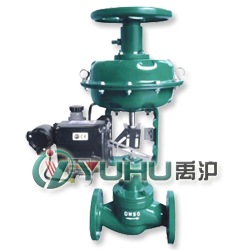 ZJHP氣動薄膜單座調節閥 (帶手動裝置) 