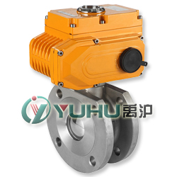 Q971F/PPL電動對夾球閥