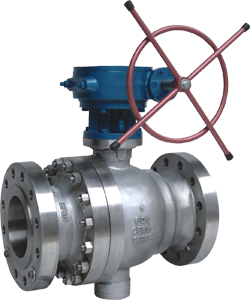 固定式美標(biāo)球閥（蝸輪傳動(dòng)）