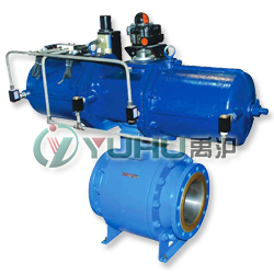 固定式氣動球閥（三段式）