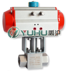 Q611N內螺紋氣動高壓球閥