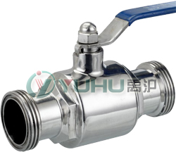直通式衛生級球閥（外螺紋連接）