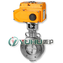 D943W電動硬密封對夾蝶閥